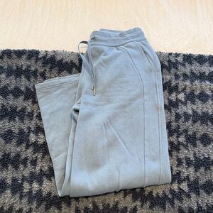 Blue Lululemon Scuba wide leg sweatpants size 6
